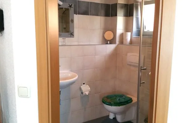 Badezimmer  Ferienwohnung Montag - in der historischen Altstadt
