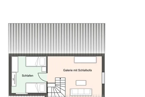 Reetdachhaus Dünenstieg Reetdachhaus Dünenstieg acht SPO Dorf - Grundriss