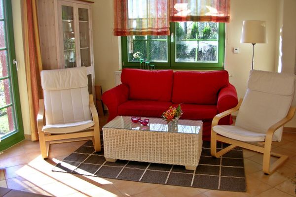  Jagdhaus 1 EG Wieck - Wohnzimmer