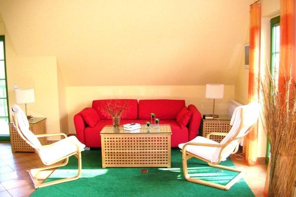  Jagdhaus 2 OG Wieck - Wohnzimmer