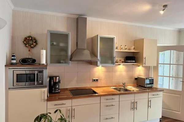 Küche / Küchenzeile  Ferienwohnung Seerose - der Kreideküste so nah