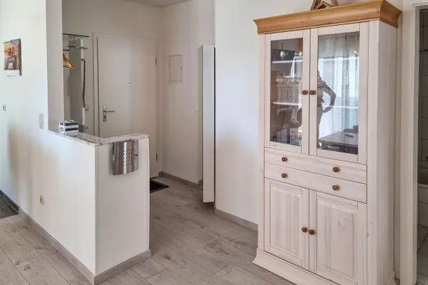 Wohnzimmer  Ferienwohnung Sonnenblick - zentral in der Hafenstadt Sassnitz