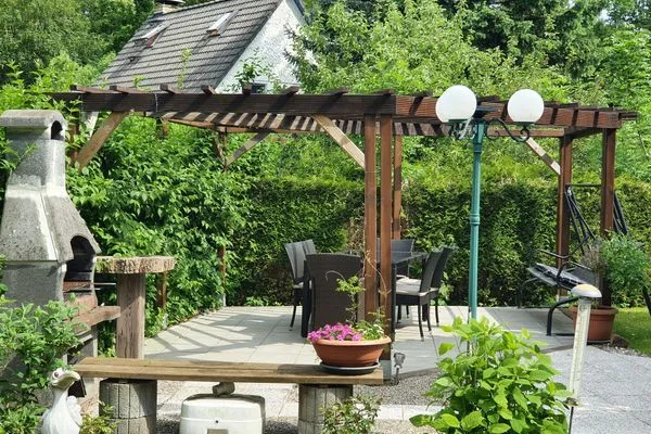 Grillbereich  Ferienwohnung Sonnenschein - im Herzen der Halbinsel Jasmund