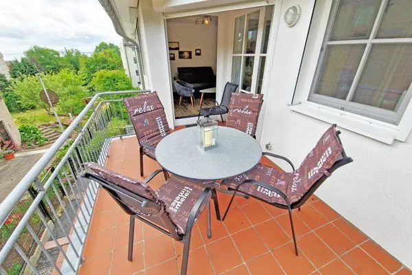 Balkon  Ferienwohnung Treibholz - direkt am Nationalpark Jasmund
