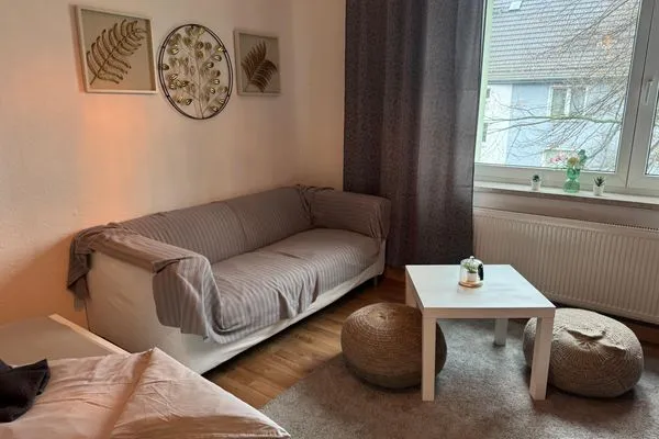 Wohnzimmer  Gemütliches Appartement "Johanna" in Weißenfels mit 3 Schlafzimmern