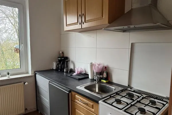 Küche / Küchenzeile  Gemütliches Appartement "Johanna" in Weißenfels mit 3 Schlafzimmern