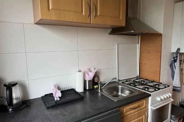 Küche / Küchenzeile  Gemütliches Appartement "Johanna" in Weißenfels mit 3 Schlafzimmern