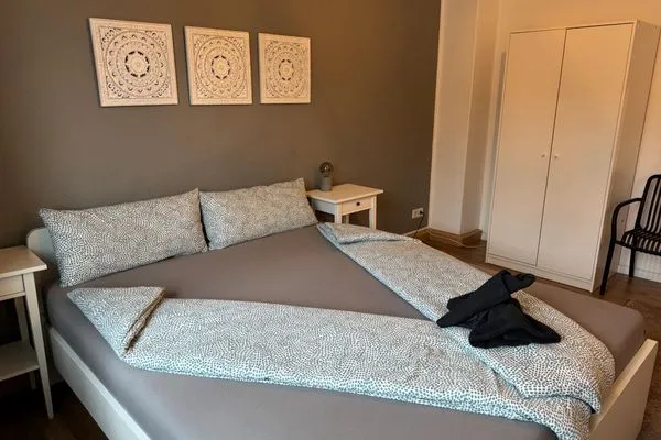 Schlafzimmer  Gemütliches Appartement "Johanna" in Weißenfels mit 3 Schlafzimmern
