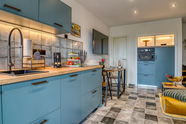  Country Lodge - Heuboden Tating - Küche