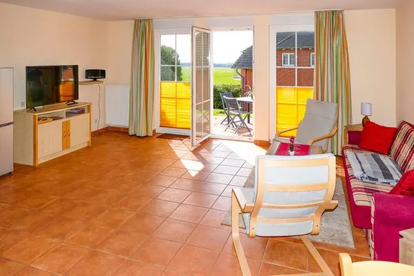 Wohnzimmer  Ferienwohnung Kariba - ruhige Lage und Hundefreundlich