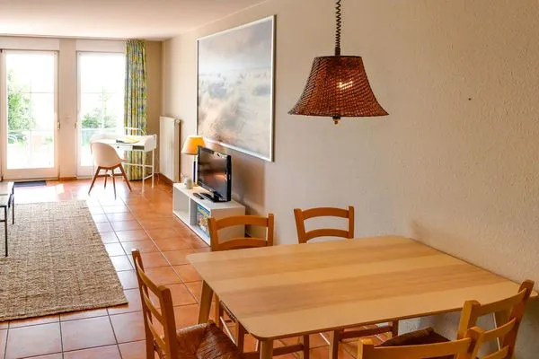 Wohnzimmer  Ferienwohnung Max - Urlaub in ruhiger Lage mit Hund