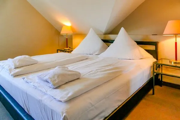 Schlafzimmer  Ferienwohnung Moritz - Urlaub in ruhiger Lage mit Hund
