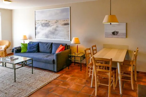 Wohnzimmer  Ferienwohnung Moritz - Urlaub in ruhiger Lage mit Hund