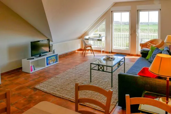 Wohnzimmer  Ferienwohnung Moritz - Urlaub in ruhiger Lage mit Hund