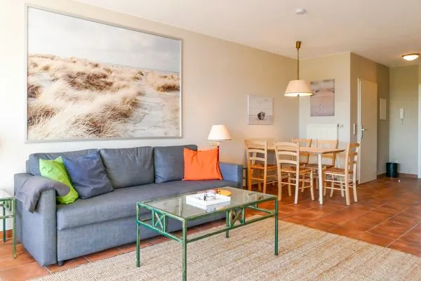 Wohnzimmer  Ferienwohnung Moritz - Urlaub in ruhiger Lage mit Hund