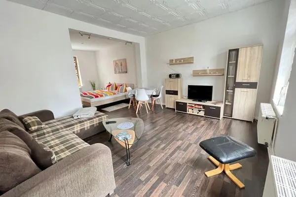 Wohnzimmer  Ferienwohnung 1 Otto - in der Stadtmitte von Sassnitz
