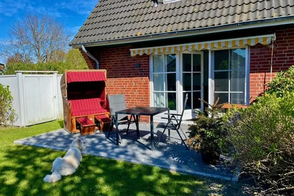 Terrasse  Haus Süüderwoi - Wohnung  3 - EG