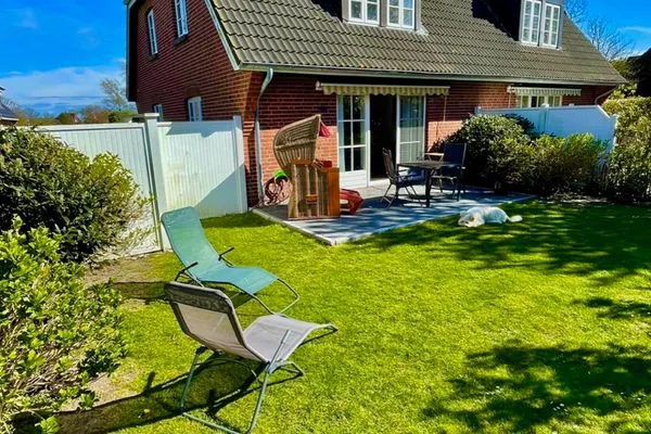Terrasse  Haus Süüderwoi - Wohnung  3 - EG
