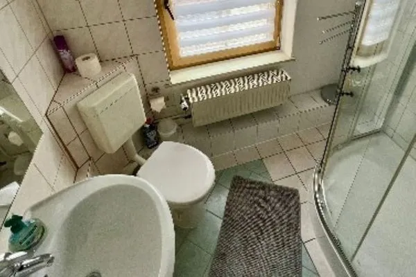 Badezimmer  Ferienwohnung 2 Otto - in der Stadtmitte von Sassnitz