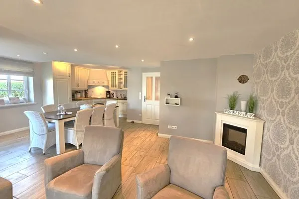 Wohnzimmer  Golfoase 1 - Doppelhaushälfte für 6 Personen