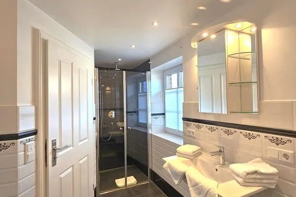 Badezimmer  Golfoase 1 - Doppelhaushälfte für 6 Personen