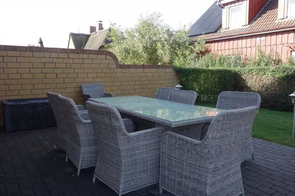 Terrasse  Golfoase 1 - Doppelhaushälfte für 6 Personen