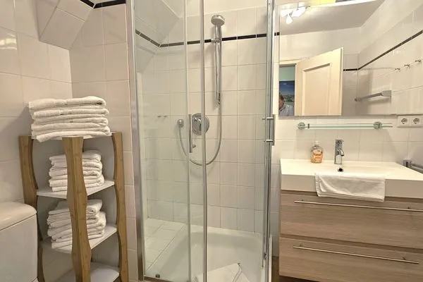 Badezimmer  Herrenhof - Ferienwohnung 8 im EG