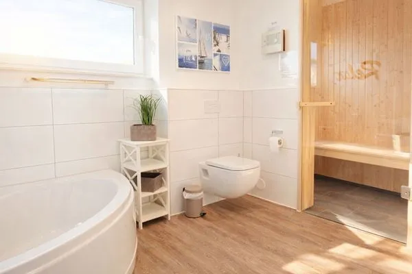 Badezimmer  Nordseeglück