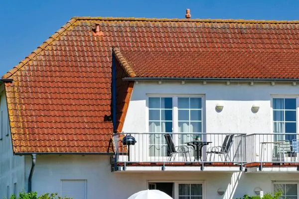 Balkon  Ferienwohnung Muschel - Ostsee-Urlaub mit Hund