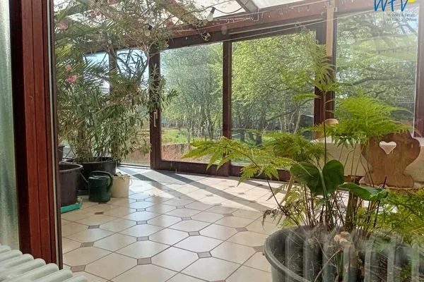 Wintergarten Haus Kiebitzdelle-Leegde 16 Ferienhaus Müller