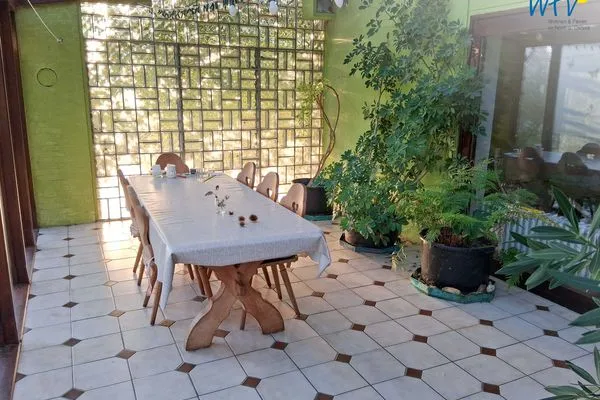 Wintergarten Haus Kiebitzdelle-Leegde 16 Ferienhaus Müller