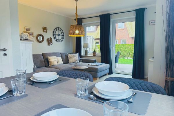 Ferienhaus Anlage Ostland17 Dünenlöper/ Nr. 17 a Dorf - Wohnzimmer