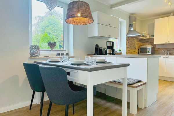 Ferienhaus Anlage Ostland17 Dünenlöper/ Nr. 17 a Dorf - Wohnzimmer