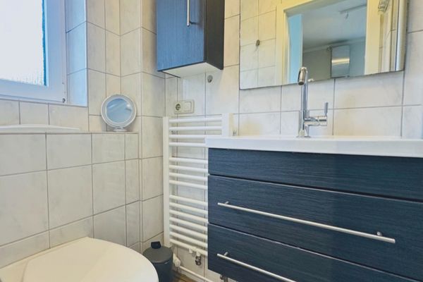 Ferienhaus Anlage Ostland17 Dünenlöper/ Nr. 17 a Dorf - Badezimmer