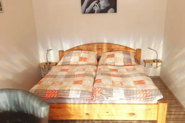 Bett  Ferienwohnung 2 Kleine Seestraße - in der Stadtmitte