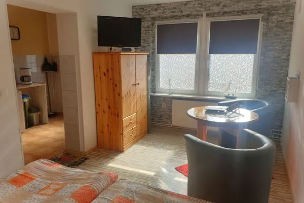 Wohnzimmer  Ferienwohnung 2 Kleine Seestraße - in der Stadtmitte