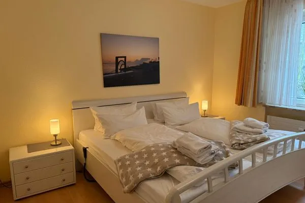 Schlafzimmer  Strandresidenz Rosengarten, Hohenzollernstr. 30, App. 110