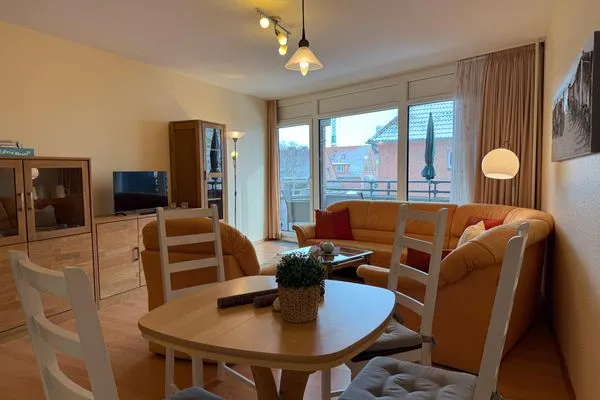 Wohnzimmer  Strandresidenz Rosengarten, Hohenzollernstr. 30, App. 110