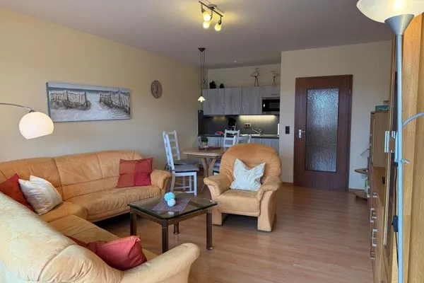 Wohnzimmer  Strandresidenz Rosengarten, Hohenzollernstr. 30, App. 110