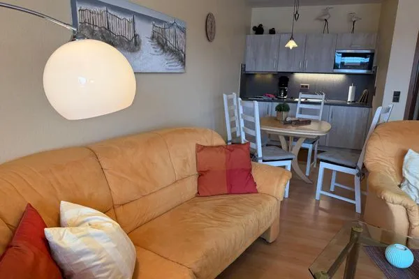 Wohnzimmer  Strandresidenz Rosengarten, Hohenzollernstr. 30, App. 110