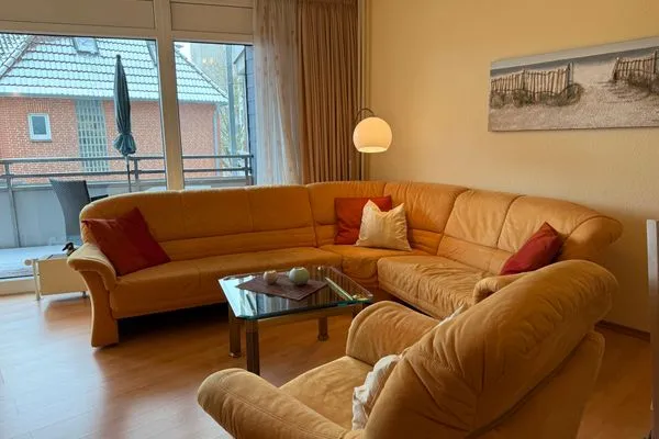 Wohnzimmer  Strandresidenz Rosengarten, Hohenzollernstr. 30, App. 110