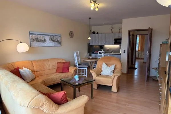 Wohnzimmer  Strandresidenz Rosengarten, Hohenzollernstr. 30, App. 110