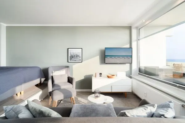 Wohnzimmer Ferienpark Sierksdorf Baywatch