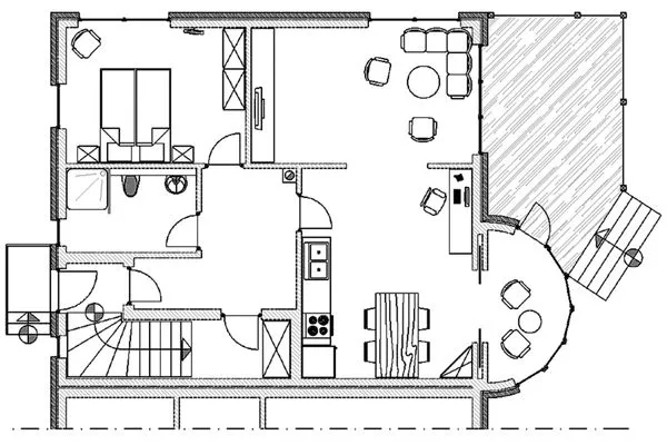 Grundriss  Austernperle