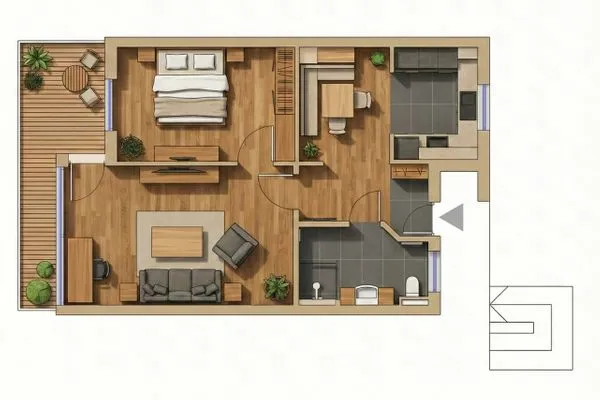 Ground plan  FreiBlick