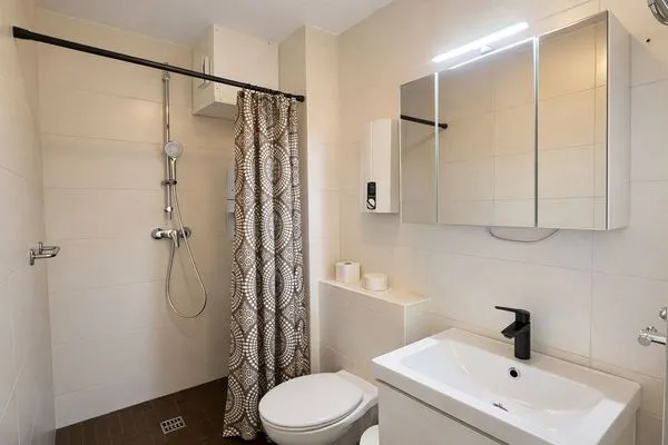 Badezimmer  Strandmuschel