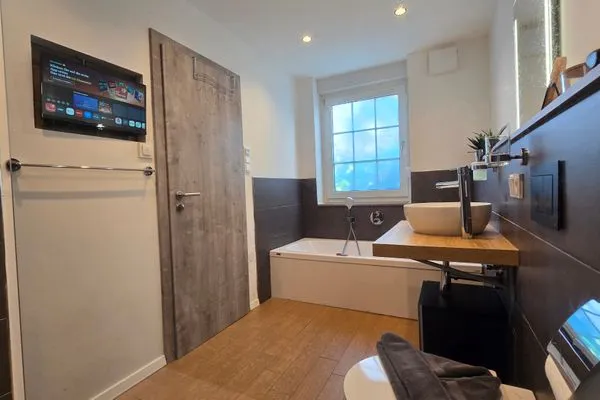 Badezimmer  Ferienhaus Strandschnecke