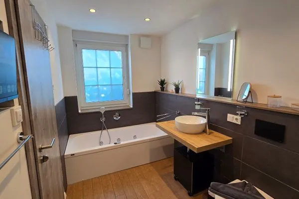 Badezimmer  Ferienhaus Strandschnecke