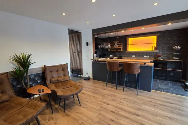 Wohnzimmer  Ferienhaus Strandschnecke