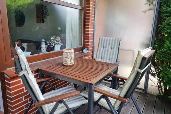 Terrasse  Schatzinsel, Whg. 1